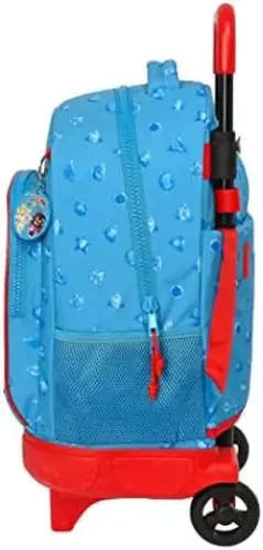 Safta Mochila com Rodas SuperThings Rescue Force Azul