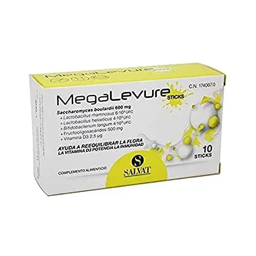 Salvat Megalevure Probiotico Banana 10 Saquetas