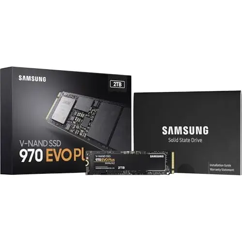 Samsung 970 EVO PLUS 2TB SSD NVMe Preto