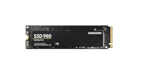 Samsung 980 NVMe 1TB M.2 PCIe 3.0 Velocidade Multicolor