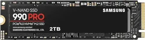 Samsung 990 Pro 2TB SSD M.2 PCIe 4.0 Preto