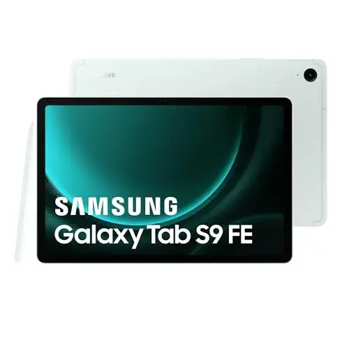 Samsung Galaxy Tab S9 FE 10.9″ {Resolução} 128GB Verde