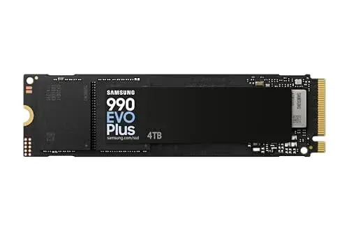 Samsung SSD 990 EVO Plus 4TB M.2 PCIe 4.0 NVMe Preto