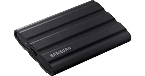 Samsung T7 Shield 1TB SSD 1050MB/s Preto