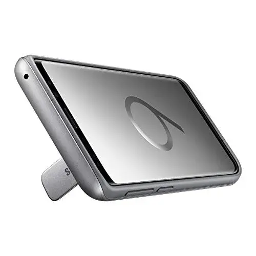 Samsung EF-RG960CSEGWW Silver Silicone Capinha com Forro de Microfibra