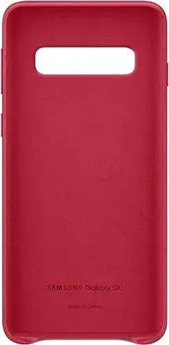 Samsung EF-VG973LREGWW Vermelho Leather Cover