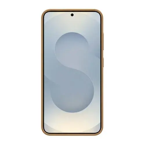 Samsung Galaxy S25 Gold Leather Vegan