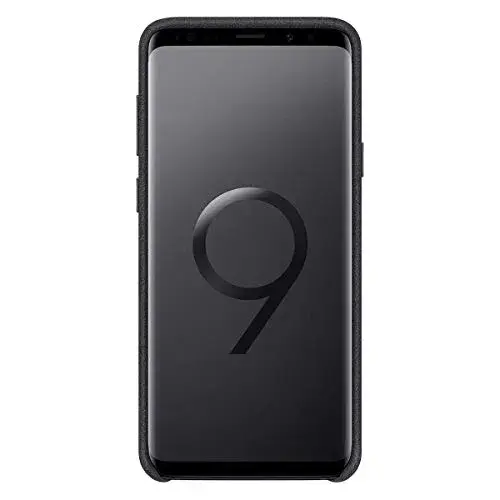 Samsung Galaxy S9+ Alcântara Vermelho Silicone