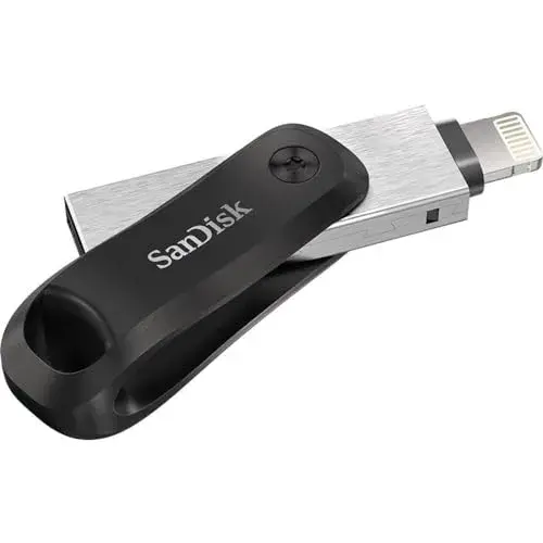 SanDisk iXpand Drive Lightning 256GB Cinza Prateado Pens USB