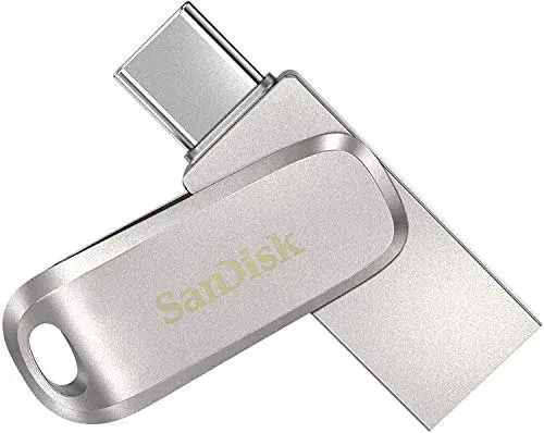 SanDisk Ultra Dual Drive Luxe 1TB Inoxidável USB Tipo C