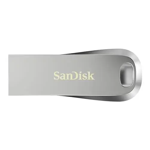 SanDisk Ultra Luxe 128GB Prateado USB