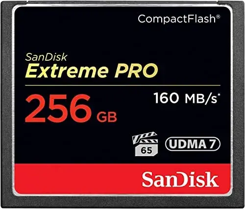 SanDisk SDCFXPS-256G-X46 256GB Cartão de Memória Extreme Pro