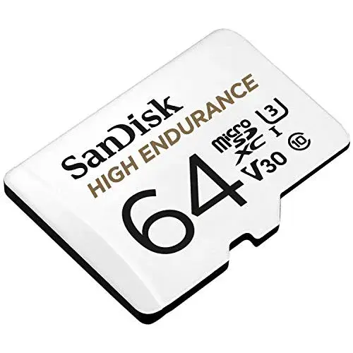 SanDisk SDSQQNR-064G-GN6IA 64GB Micro SDXC High Endurance U3 V30 Class10 UHS-I