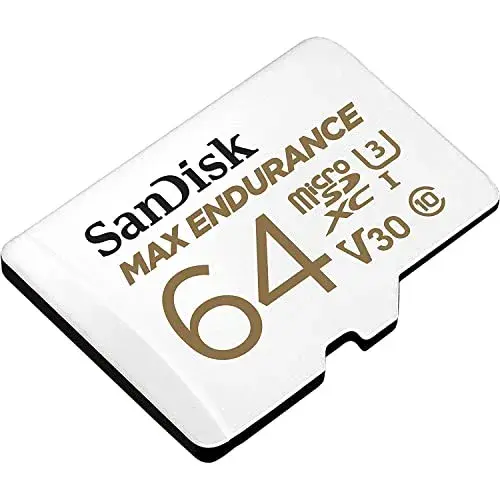 SanDisk SDSQQVR 64GB Micro SDHC Max Endurance UHS-I U3 V30 Class 10