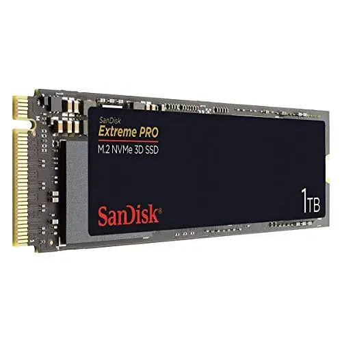 SanDisk SDSSDXPM2-1T00-G25 1TB NVMe Preto