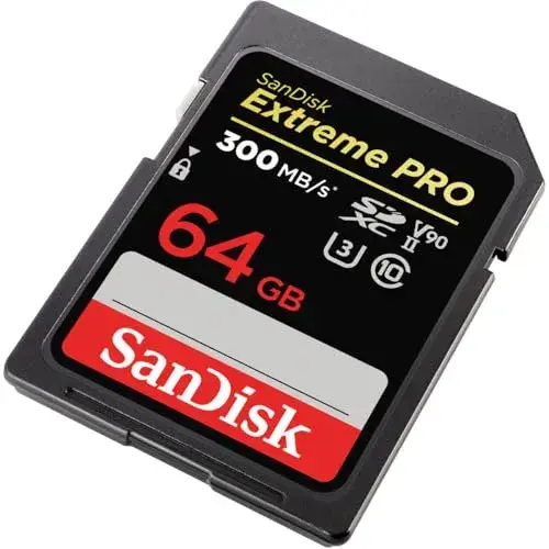 SanDisk SDXC Extreme Pro V90 128GB Cartão de Memória