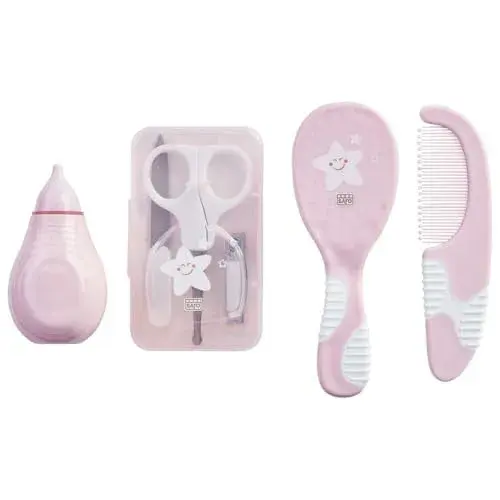Saro Estojo Higiene Bebê Rosa Completo