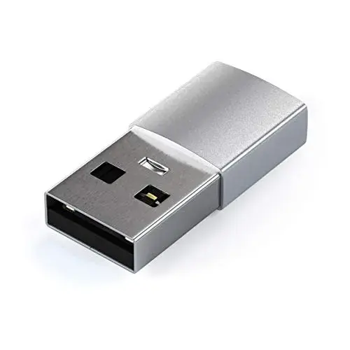 Satechi Adaptador USB-A para USB-C Velocidade 5Gbps Prateado