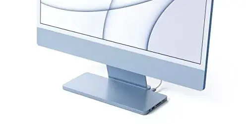 Satechi Docking Station USB-C Slim Dock Compatível com iMac 24″ Azul