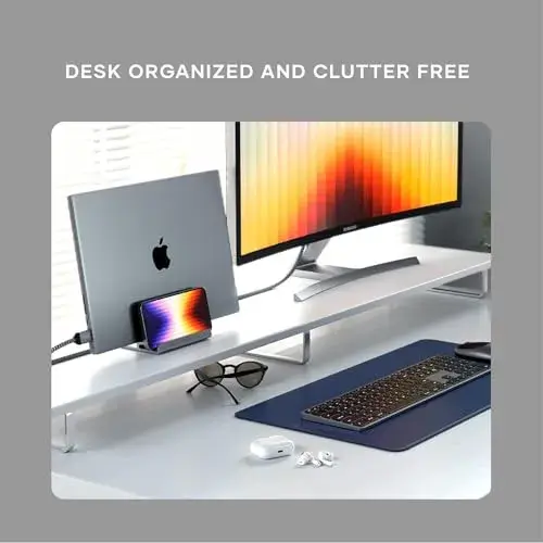 Satechi Support Dual Vertical Alumínio Cinza Espacial