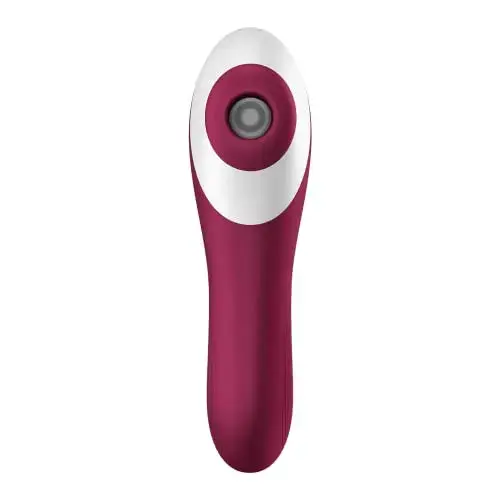 Satisfyer 4003061 Vibrador e Succionador 2 em 1 Silicone Vermelho