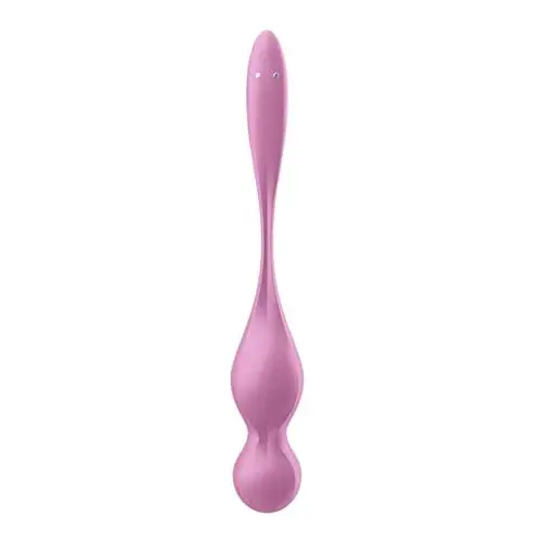 Satisfyer Bolas Vibratórias de Kegel Rosa 73g com Aplicativo