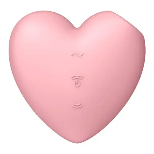 Satisfyer Cardíaco Cutie 2 em 1 Silicone Rosa