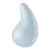 Satisfyer Dew Drop Vibrador Lay-on Compacte Azul
