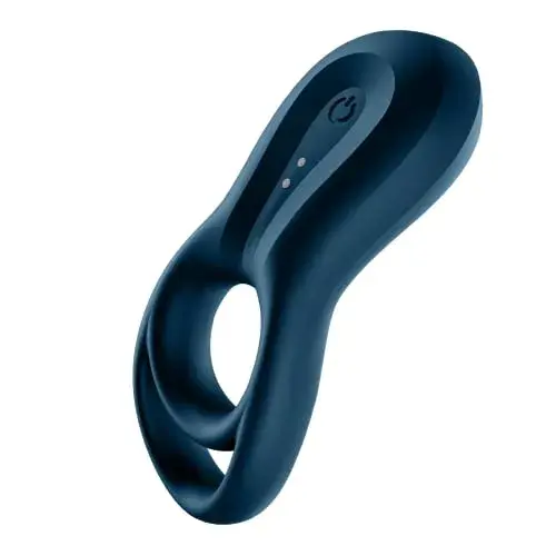 Satisfyer Epic Duo Anillo Vibrador Recarregável Azul