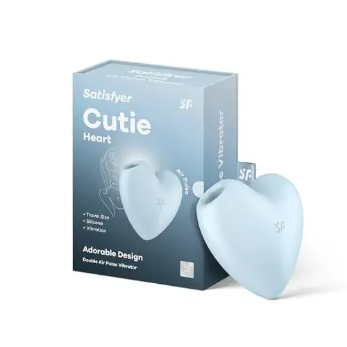 Satisfyer Estimulador e Vibrador Cardíaco Azul Silicone Medic