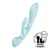 Satisfyer Estimulador Vibrador Triple Oh Hybrid Azul