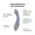 Satisfyer G-Force Vibrador G-spot 5 velocidades Silicone Violeta