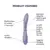 Satisfyer G-spot Flex 2 Vibrador 2 motores Silicone Roxo