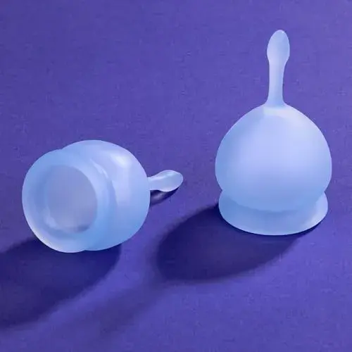 Satisfyer Gota Copo Menstrual Silicone Azul Marinho