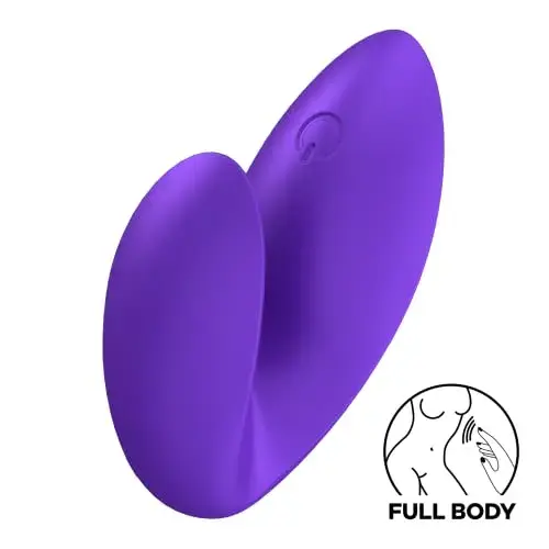 Satisfyer Love Riot Dedo Vibrador 12 Programas Silicone Roxo