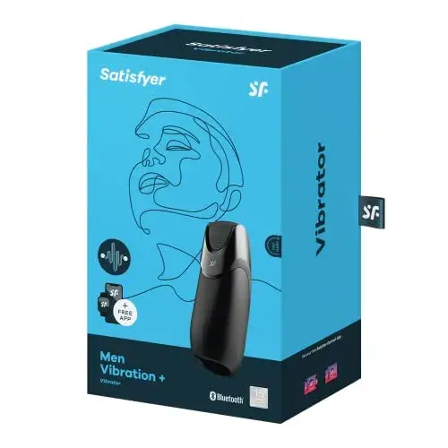 Satisfyer Men Estimulador Vibration Silicone Preto