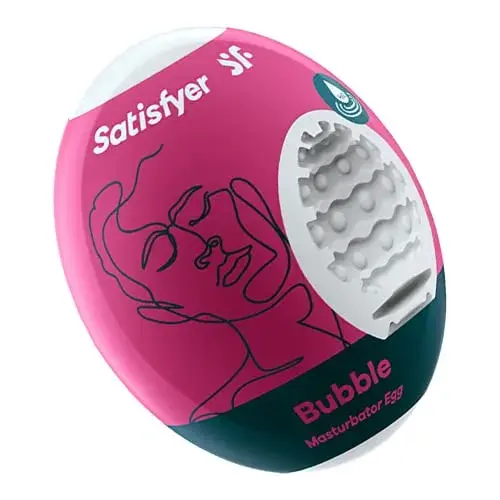 Satisfyer Ovo Masturbador Flexível Sem Lubrificante