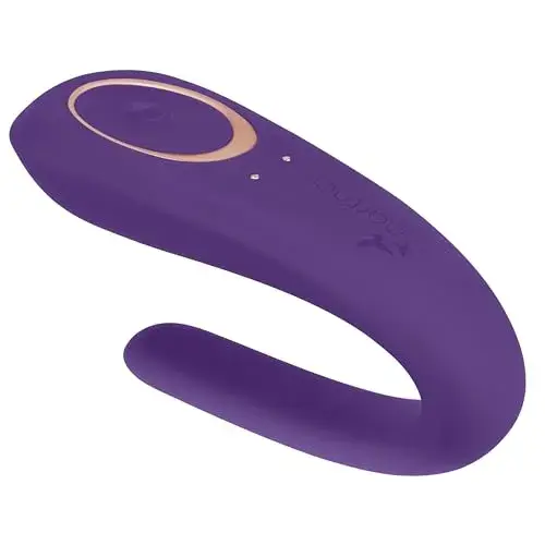 Satisfyer Partner Vibrador de Casal Recarregável Silicone Roxo
