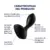 Satisfyer Plug Anal silicone Preto 14 programas de vibração