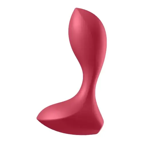 Satisfyer Plug Anal Silicone Vermelho 13 Programas Vibração