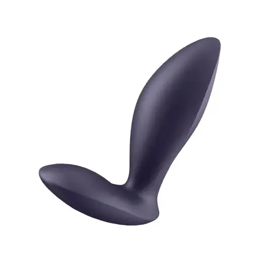 Satisfyer Plugs Anais Silicone Recarregável Roxo Controlável Bluetooth