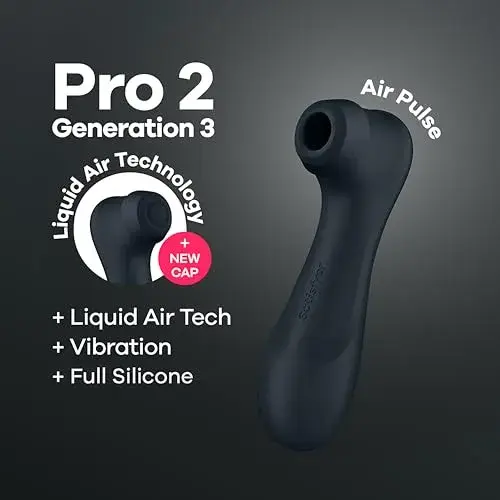 Satisfyer Pro 2 Gen 3 Estimulador Recarregável Clítoris Silicone Preto