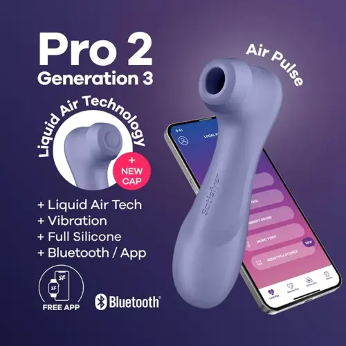 Satisfyer Pro 2 Geração 3 Vibrador Silicone Lilás