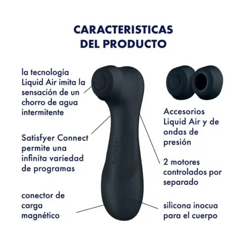 Satisfyer Pro 2 Geração 3 Vibrador Silicone Preto