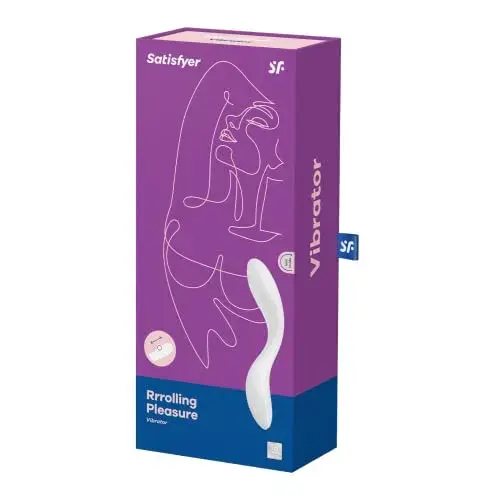 Satisfyer Vibrador de Ponto G Rrolling Branco