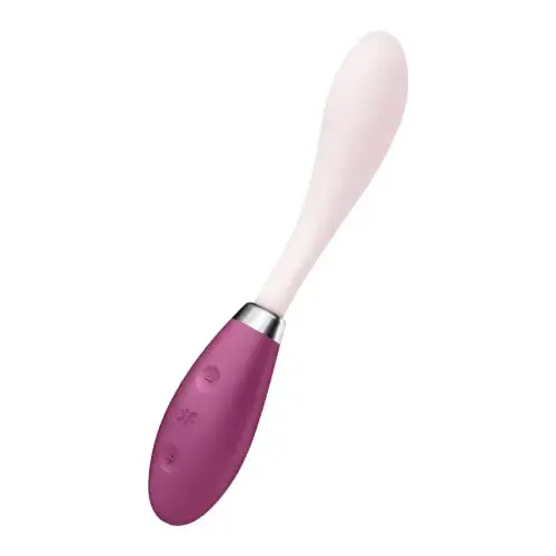 Satisfyer Vibrador G-Spot Flex 3 Multi Vibrador Vermelho