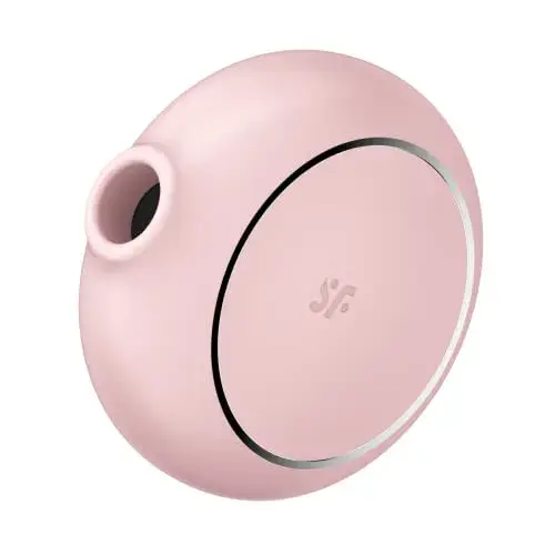 Satisfyer Vulva Lover 2 Estimulador de Pulso de Ar Duplo e Vibrador Rosa