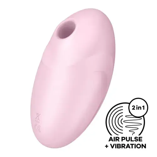 Satisfyer Vulva Lover 3 Air Pulse Estimulador e Vibrador Rosa