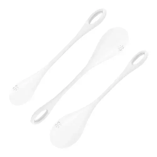 Satisfyer Yoni Power 1 Kit de Entrenamiento 3cm Silicone Blanco