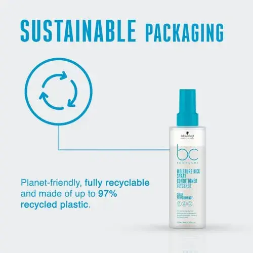 Schwarzkopf Bonacure Clean Moisture Kick Condicionador Hidratante 200ml